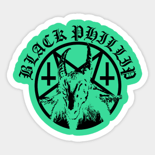 Black Metal Phillip Sticker